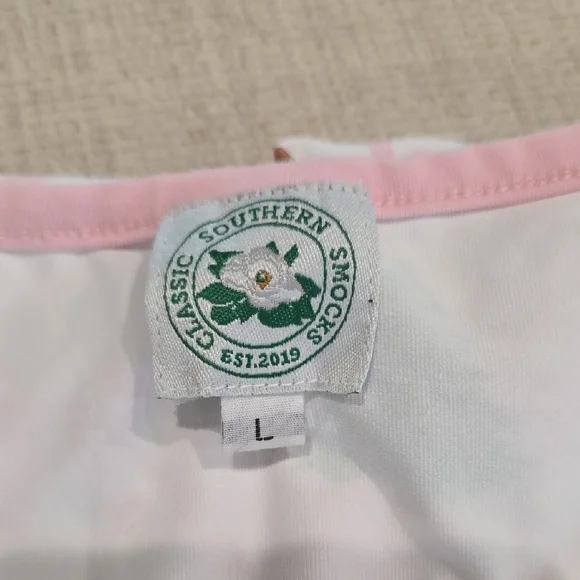 Classic Southern Smocks Mom Christmas Gown - Picture 4 of 4